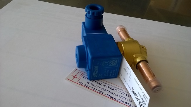 Imagen Solenoide Valvula CASTEL 3/8 Soldar