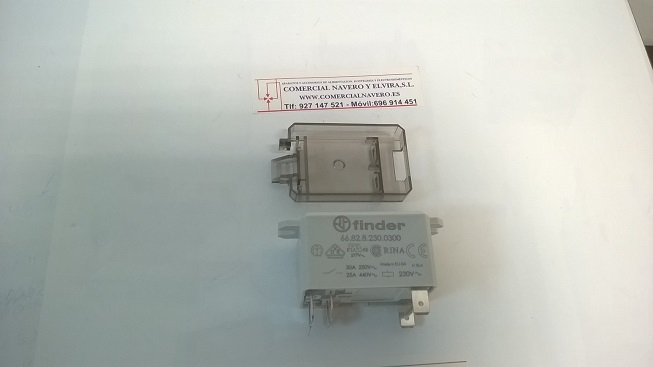 Imagen RELE FINDER 30 A. 230 V. LV. FLB CONEX. F. 6,3
