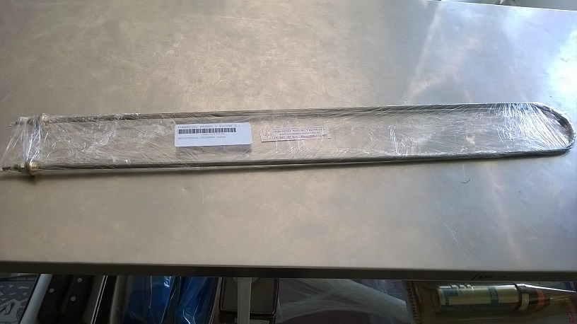 Imagen Resistencia Calienta tapas 1100 W. 230 V 70 Cm. longitud