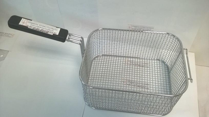 Imagen Cesta Freidora soporte delantero 190 X 245 X 120 mm.