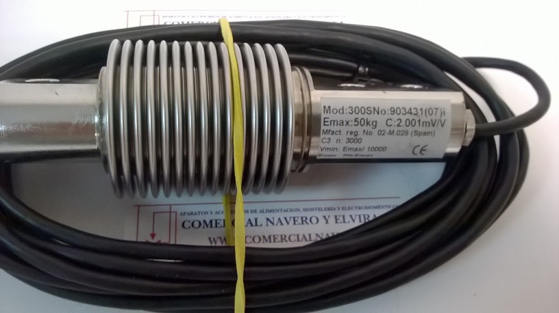 Imagen Célula de carga 50 Kg. Modelo 300. Para Basculas
