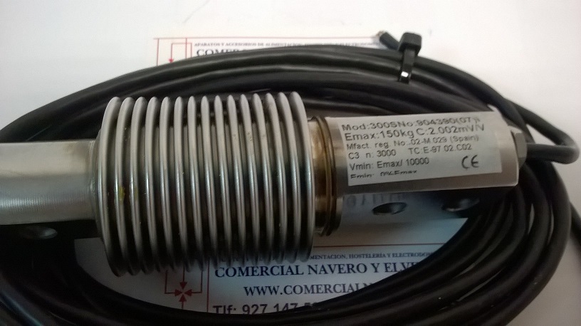 Imagen Célula de carga 150 Kg. Modelo. 300. Bascula de 350 a 1000 