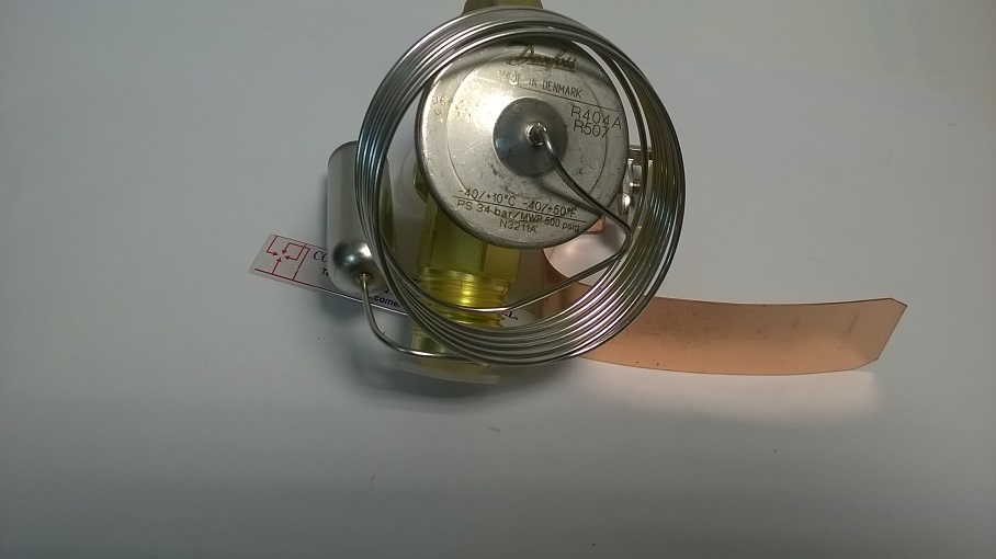 Imagen Válvula Expansión DANFOSS R-404A Roscar 1/2 3/8