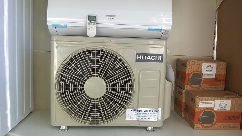 Imagen SPLIT MURAL. Comjunto RAS-14HA. HITACHI INVERTER 