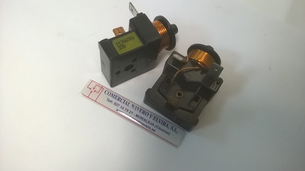 Imagen RELE Arranque 117U6011 Compresor DANFOSS