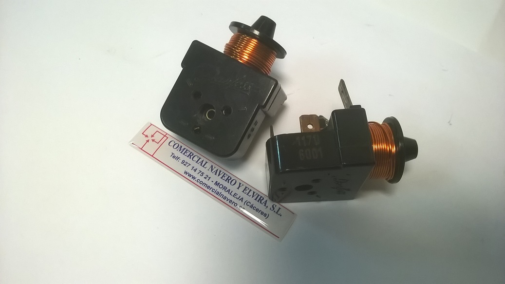 Imagen RELE Arranque 117U6001 Compresor DANFOSS