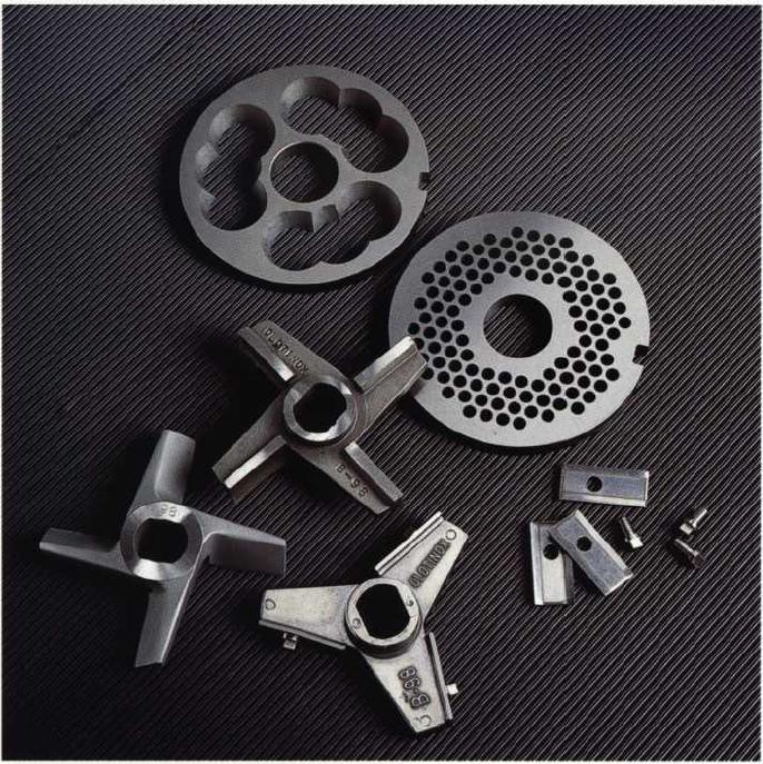 Imagen Placas y cuchilla picadora carne Nº. 1 Acero Inox