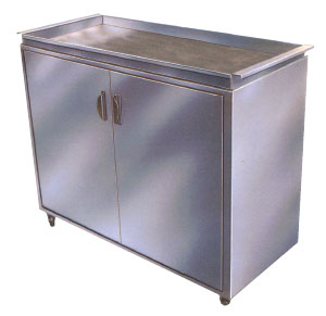 Imagen Mesa de trocear y Portabombonas