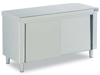 Imagen Mesa central cerrada acero inox