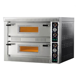 Imagen Horno Pizzas doble camara 8 Pizzas de 300 m/m. 9600 W.
