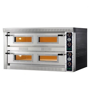 Imagen Horno doble camara 12 Pizzas de 300 m/m. 14400 W.