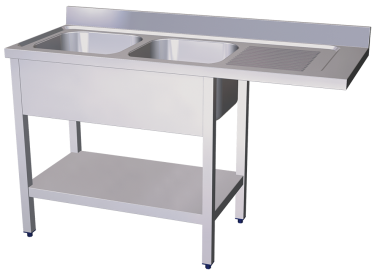 Imagen FREGADERO para Lavavasos y Lavaplatos 160X60X89 Cm