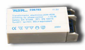 Imagen Reactancia (Transformador) 20-60 W. 230 V.